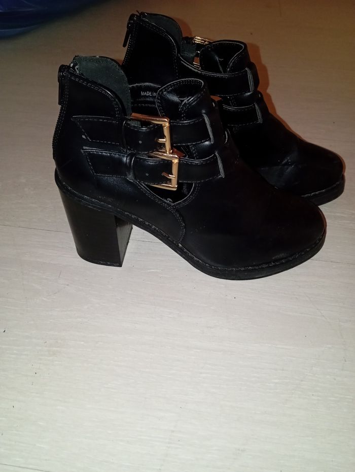 Bottine noir Jennyfer