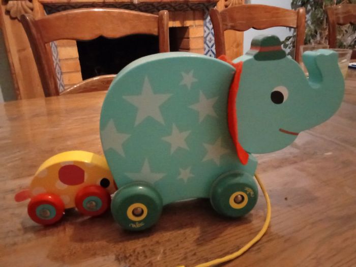 Éléphant vilac boîte a musique - photo numéro 2