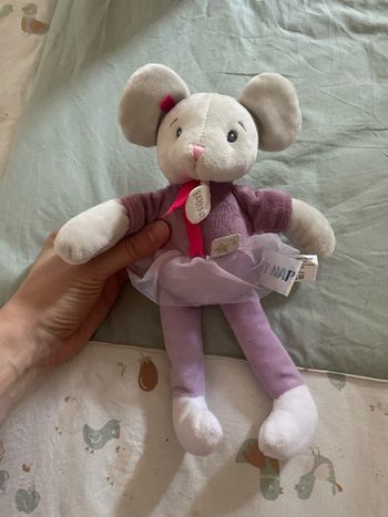 Peluche souris baby nat’