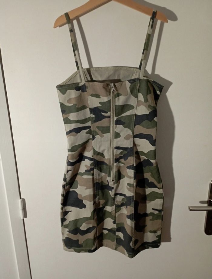Robe courte motif militaire - photo numéro 2