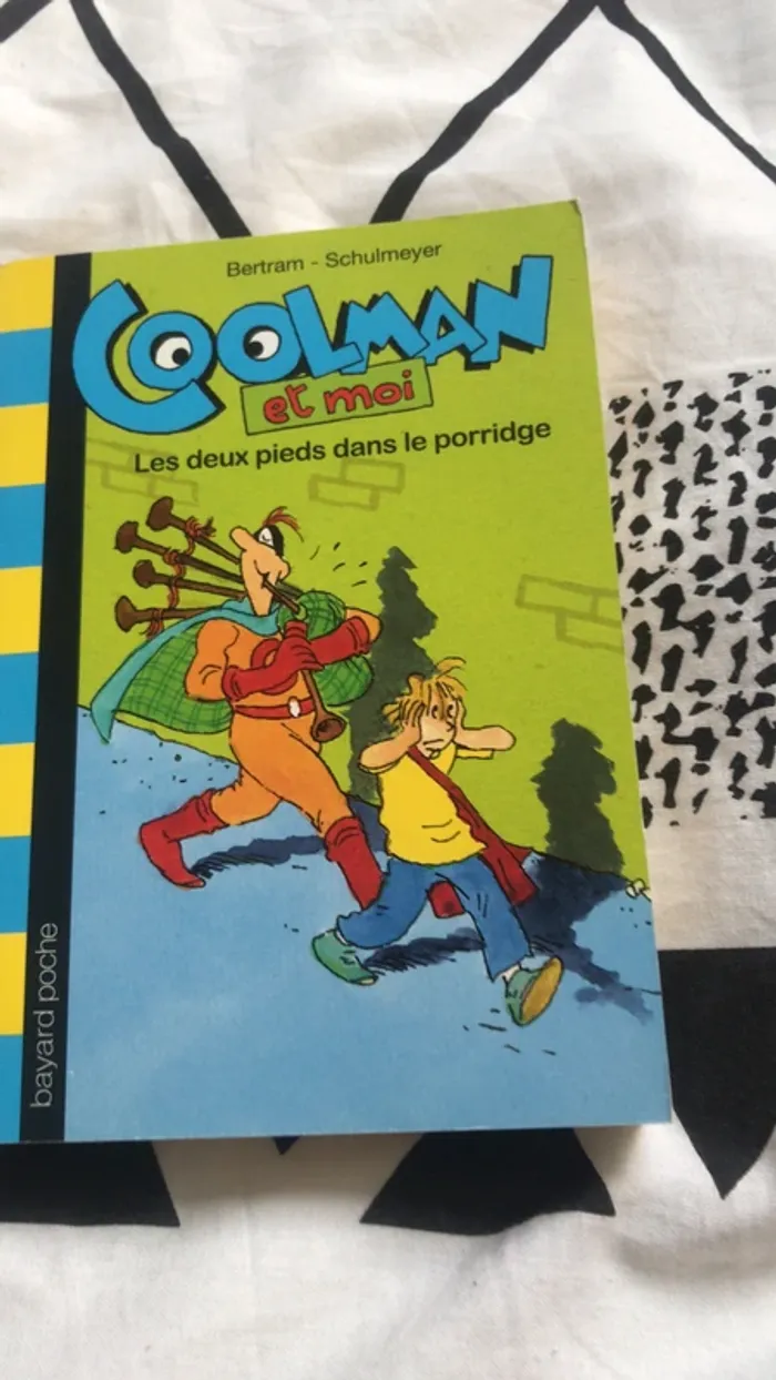 Livre / roman enfant coolman et moi - photo numéro 2