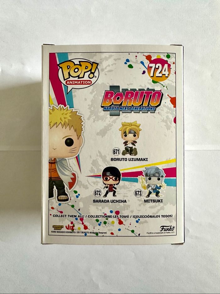 Figurine Funko Pop Naruto (Hokage) numéro 724 Boruto - photo numéro 3