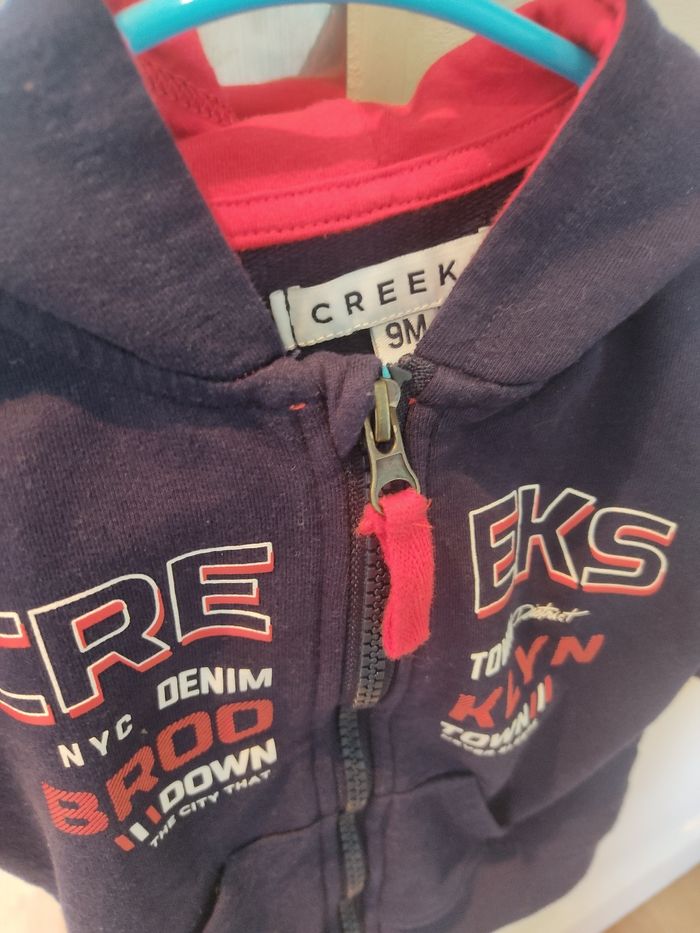 Sweat capuche zip creeks - photo numéro 2