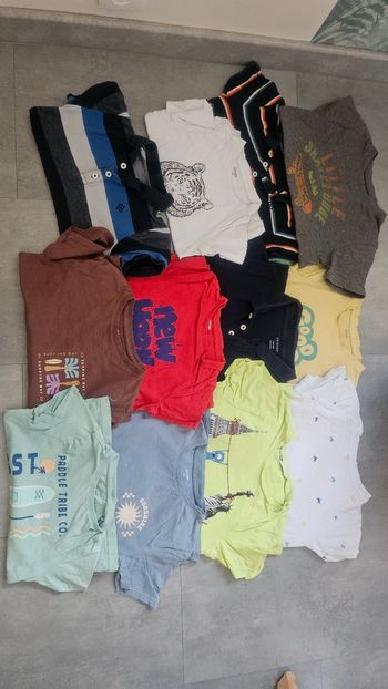 Lot de tee-shirts garçons 6 ans