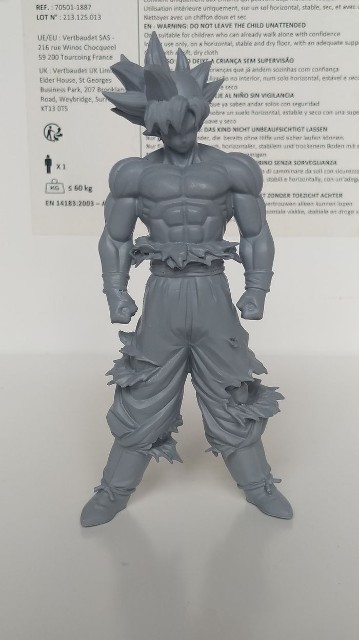 Figurine dragon ball goku ultra instinct toute neuve - photo numéro 5