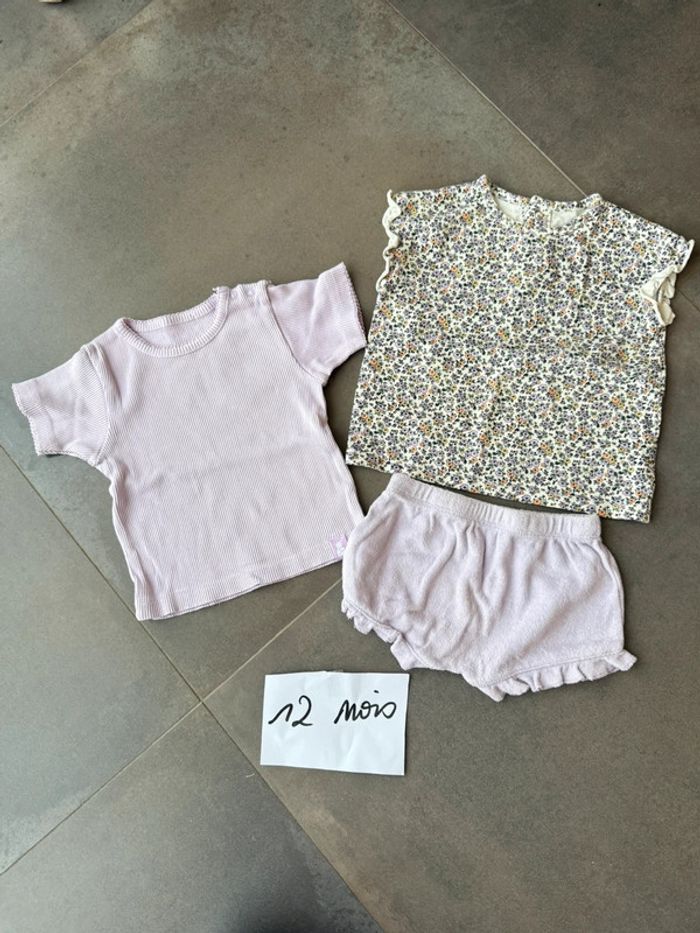 Ensemble été Lila 12 mois