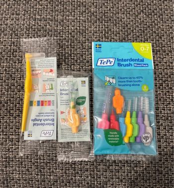 Lot de brossettes interdentaire tepe neuves