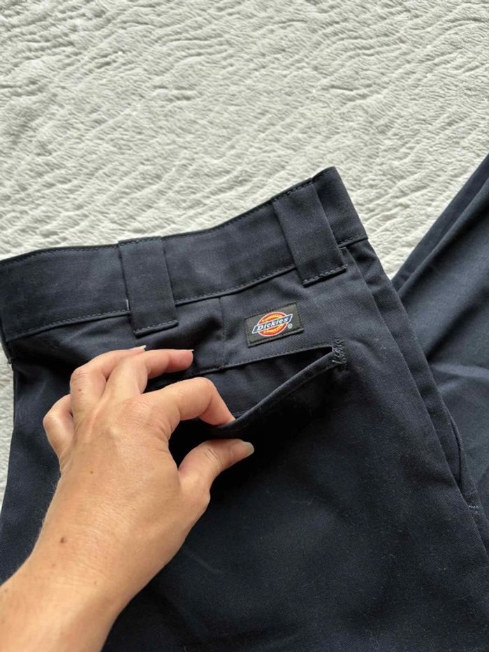 Pantalon Dickies Flex Regular straight – Coupe droite bleu marine léger taille 52/54 2XL/3XL - photo numéro 2