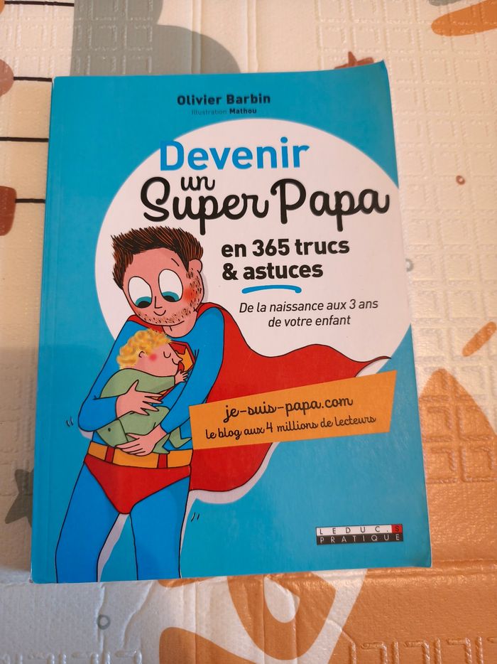 Livre devenir  un super papa