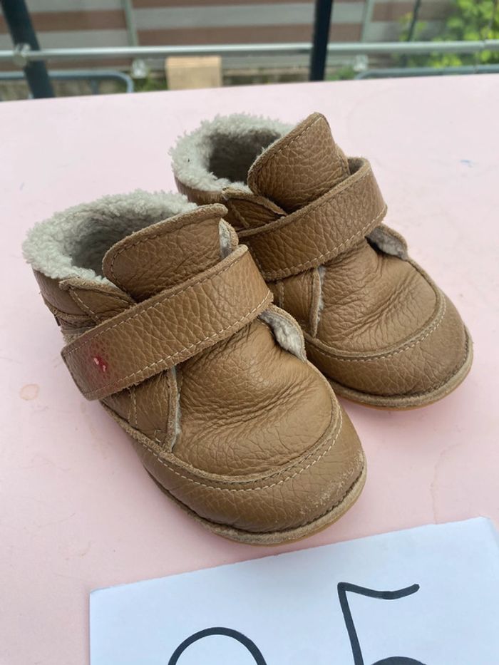 Bottines timmo chaussures barefoot fourrée 25 - photo numéro 2