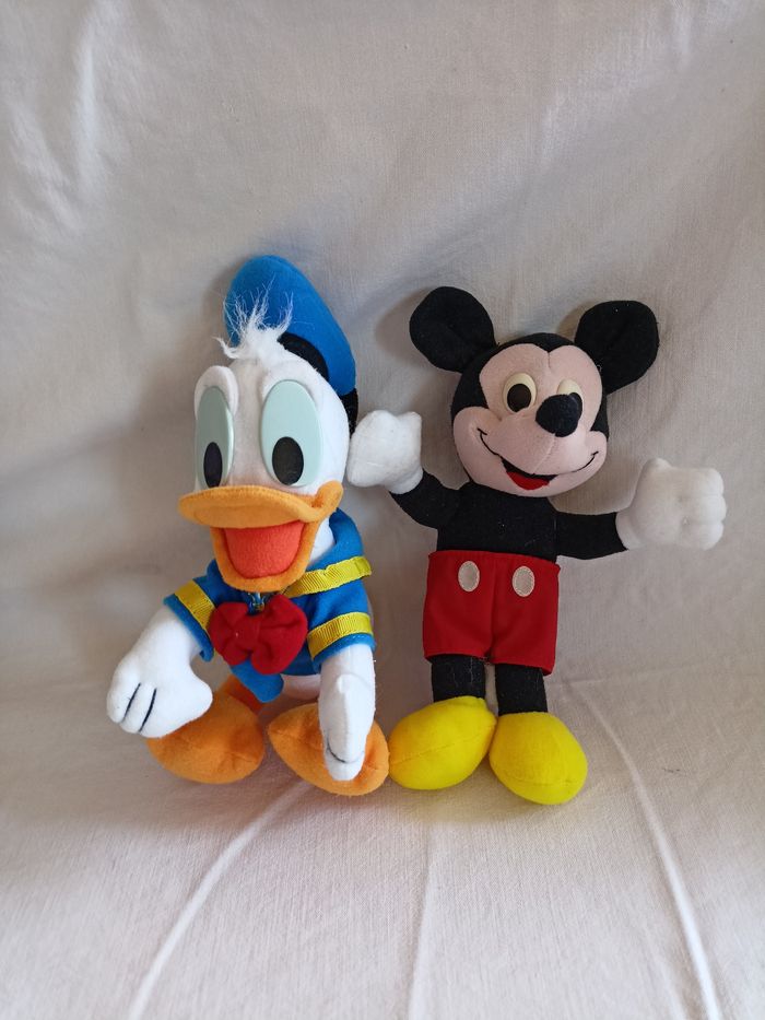 Lot Mickey et Donald 20 cm - photo numéro 2