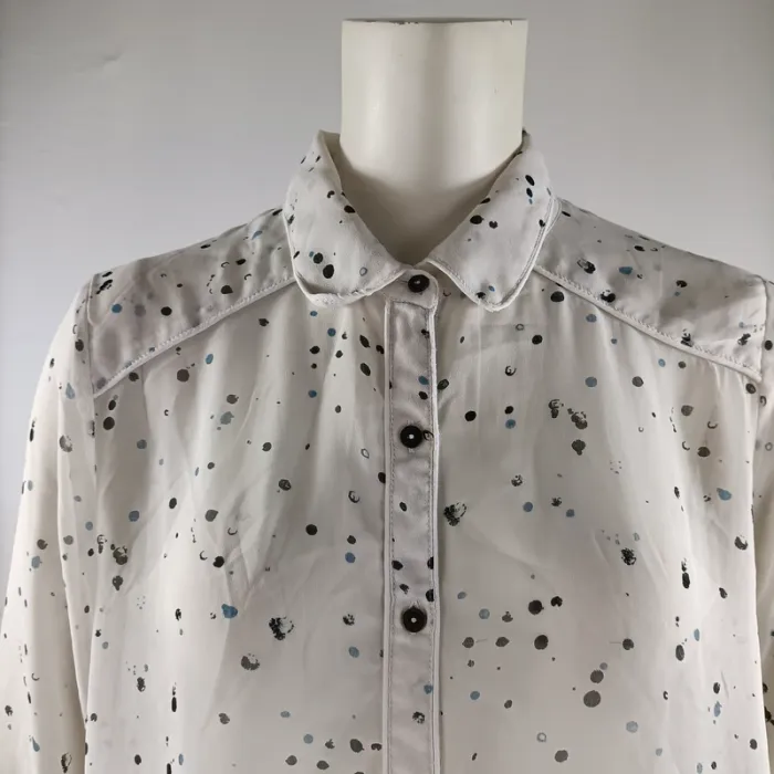 Chemise voile imprimée - Garcia Jeans - Taille S A1258 - photo numéro 7
