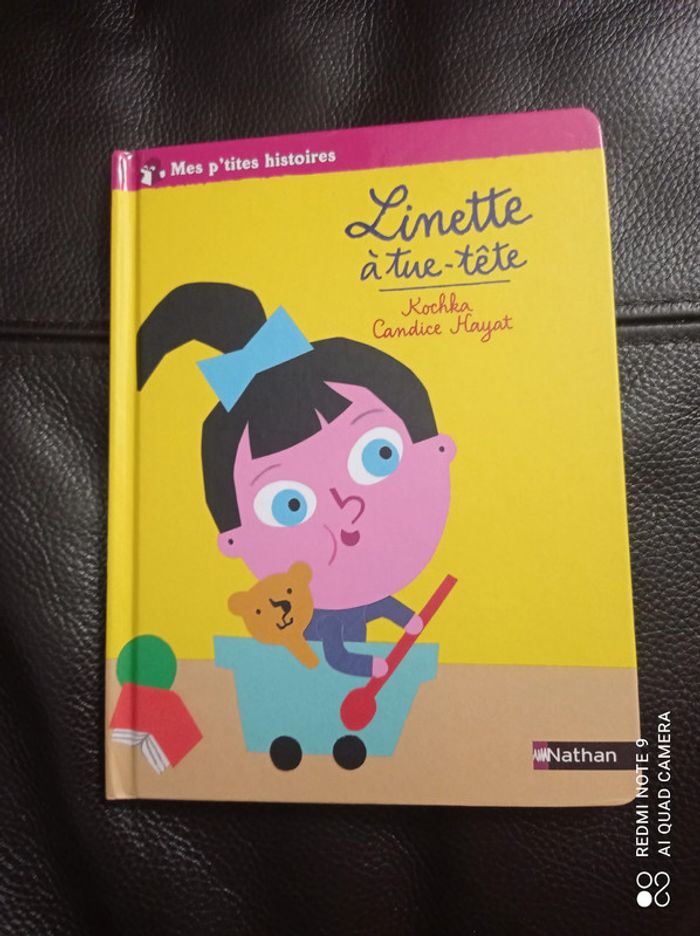 Livre enfant Linette à tue-tête m, Mes p'tites histoires Nathan