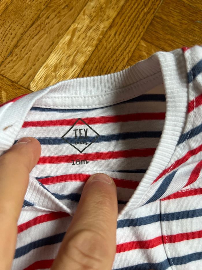Lot 2 débardeurs 18 mois Tex baby - photo numéro 5