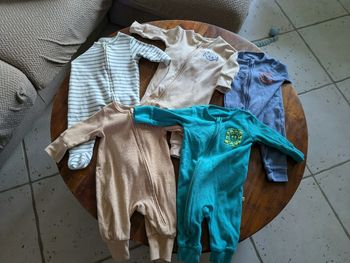 Lot de 5 pyjamas bébé 6 mois