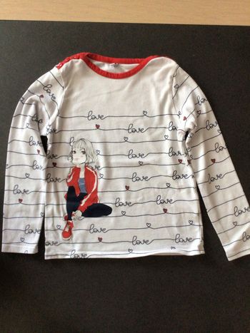 T shirt manche longue fille