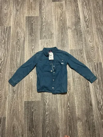 Veste en jean sergent major neuve garçon 7 ans