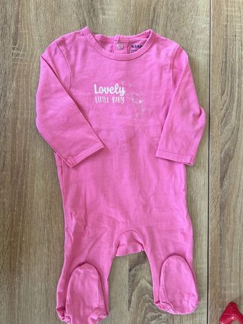 Pyjama une pièce bébé fille 3 mois