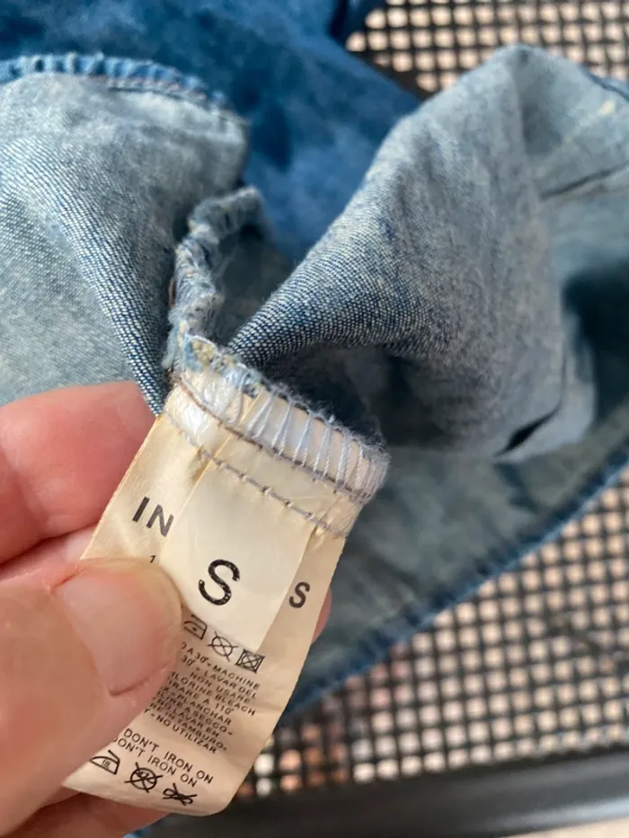 Chemise en Jean Invictus S - photo numéro 8