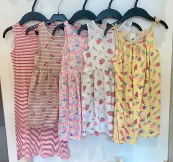 6 ans - Set de 5 robes bain de soleil de toutes marques