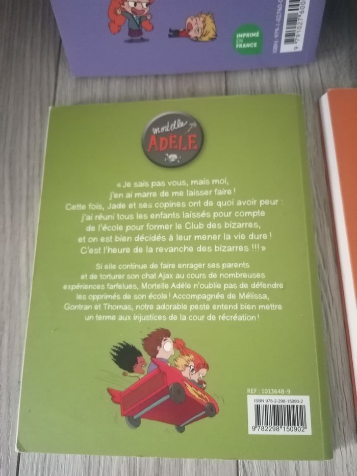 Livres Mortelle Adèle Lot x5 à 24e reserve - photo numéro 4