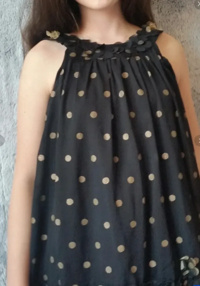 Robe chic legere plumettis