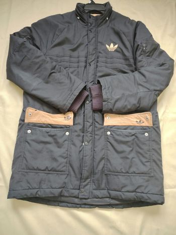 Parka Adidas Originals - Noire & Or