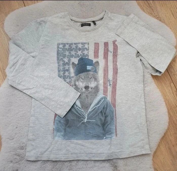 T.shirt manches longues gris IKKS 6 ans