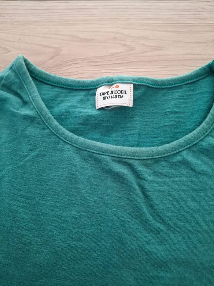 Tea shirt tape à l'œil 10 ans - photo numéro 3