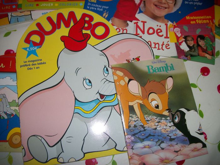 lot de magazine pirouette, toboggan, babar - photo numéro 3