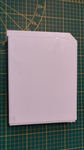 Plasturgie coque inférieure pièce détachée console de jeux Nintendo Wii RVL-001 EUR #D58