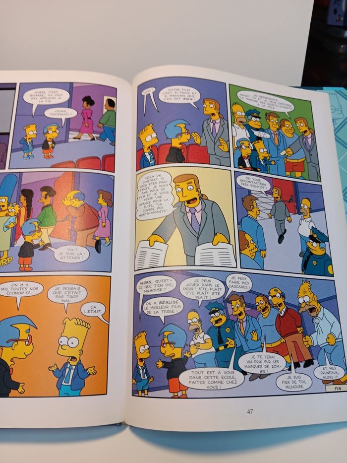 Livre Bande dessinée les Simpson Boing Boing Bart - photo numéro 7