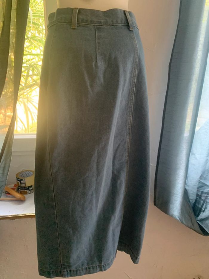 Jupe en jean longue taille 36 - photo numéro 6