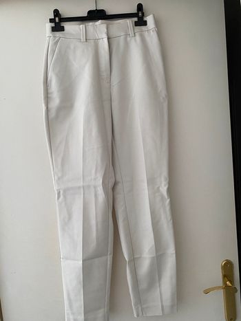 Pantalon droit crème H&M 36