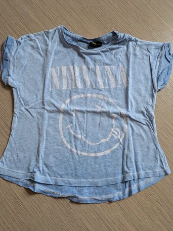 T shirt nirvana 5ans