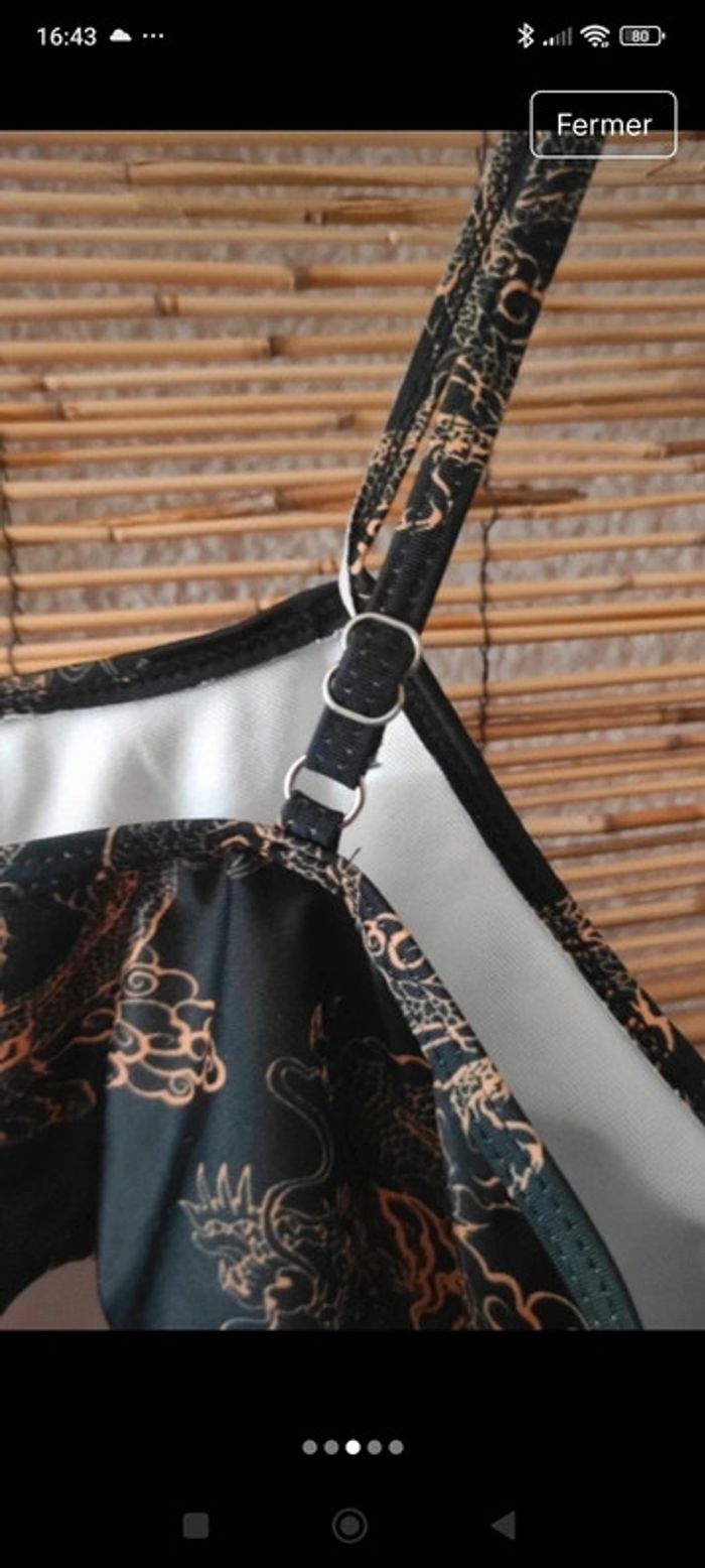 Brassière haut de maillot de bain shein - photo numéro 4