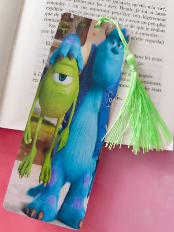 marque page disney monstre et cie 