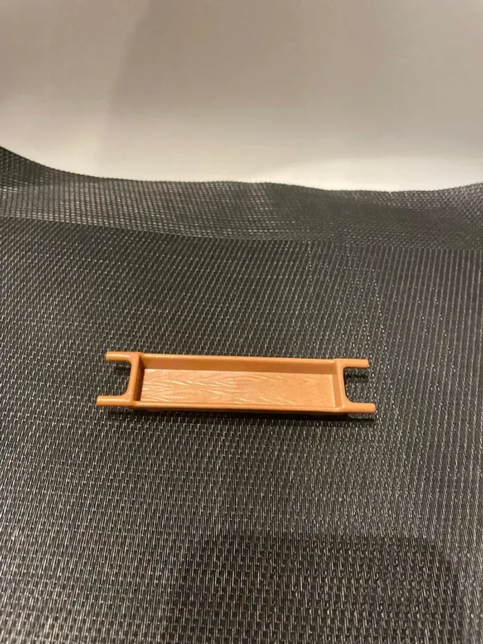 Playmobil caisse porte boulets marron clair chevalier moyen âge château citadelle forteresse