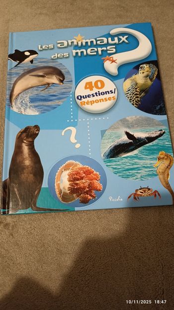 Les animaux des mers