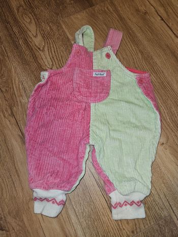 Salopette vintage 6 mois 