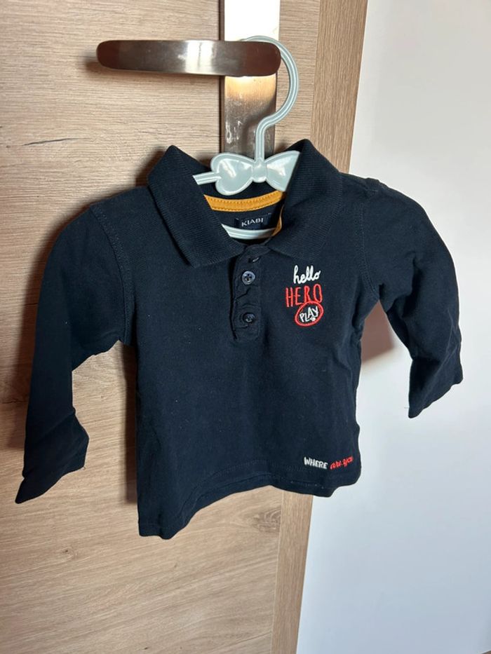 Polo manches longues
