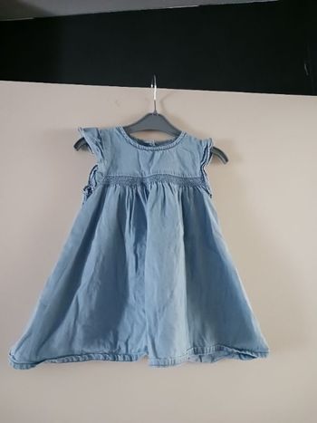 Robe en jeans kitchoun 12 mois