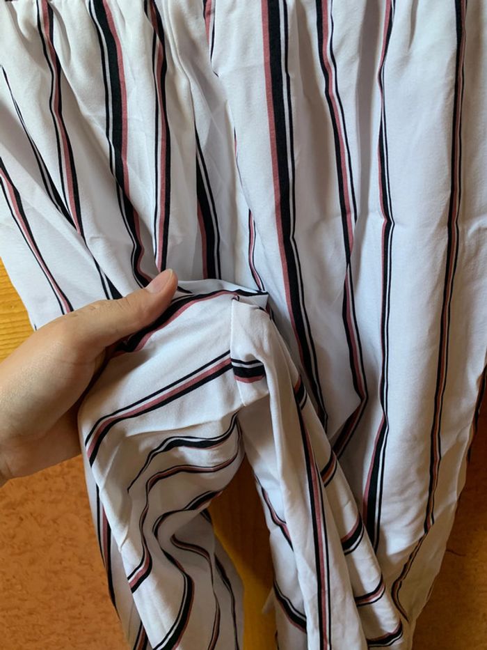 Pantalon fluide rayé Taille S - photo numéro 2