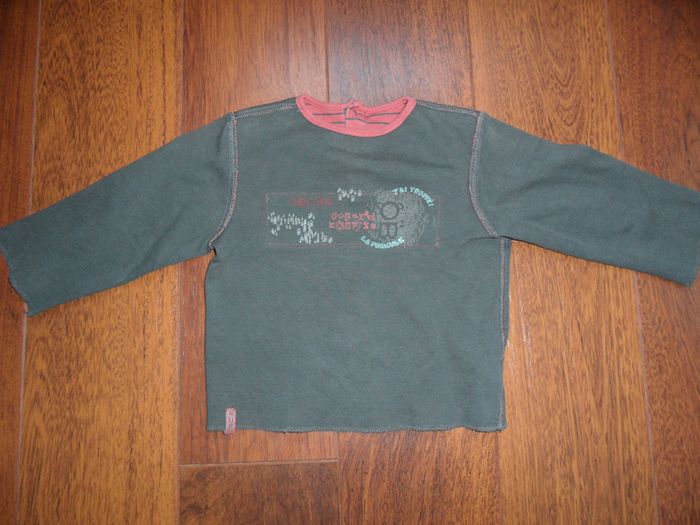 T-shirt manches longues Garçon, Obaibi, Taille 2 ans