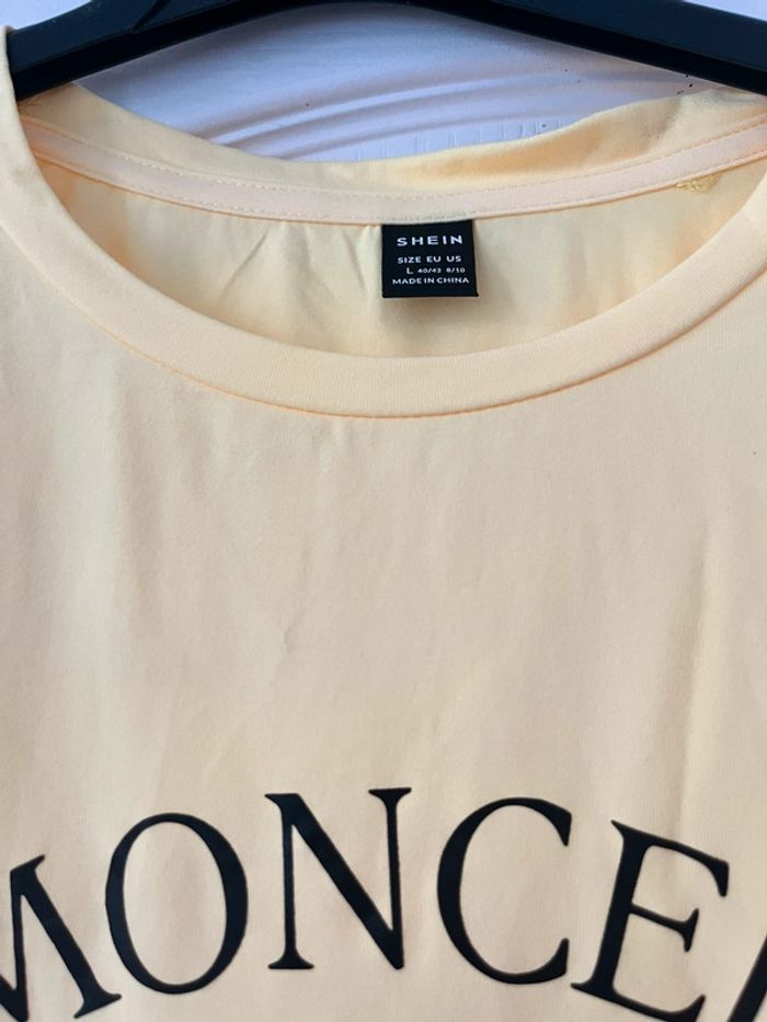 T-shirt jaune limoncello - photo numéro 2