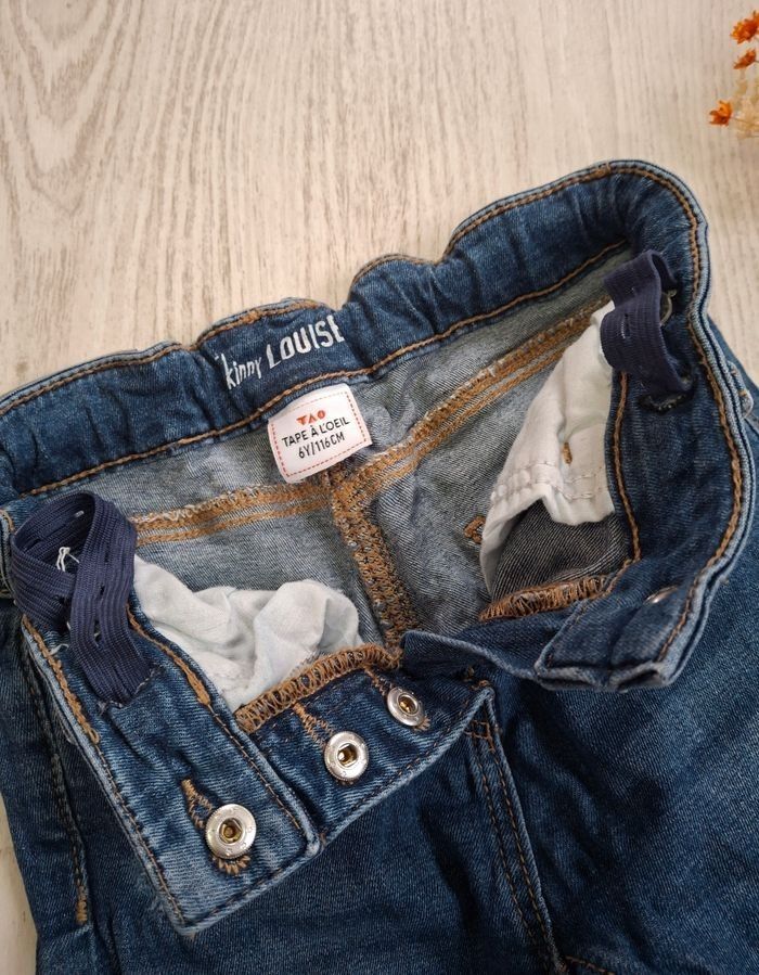 Lot/ensemble fille jean jupe tee-shirt kiabi/Tape à l'oeil/TAO - 6 ans - photo numéro 3