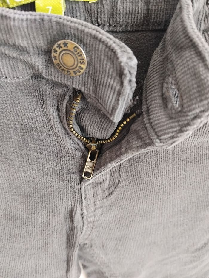Pantalon gris  fille 7 ans - photo numéro 4