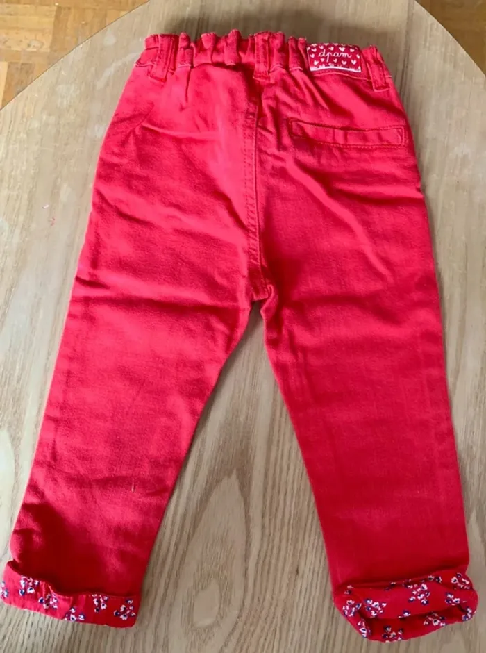 Pantalon jeans 18 mois fille du pareil au même - photo numéro 2