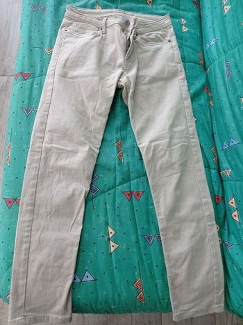 Jean slim beige 30 X 30