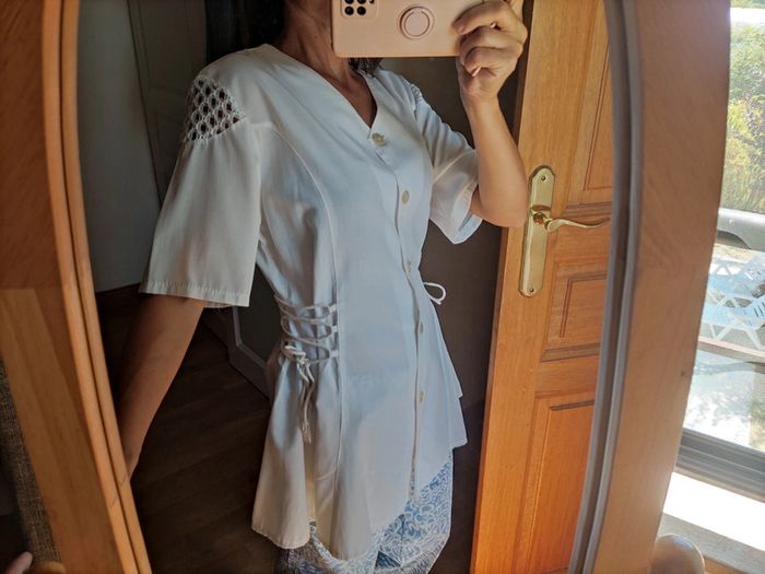 Tunique blanche été chic cérémonie - photo numéro 12